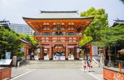 京都、大阪、神戶、奈良、宇治 九日 – 8 – 神戶 – 生田神社